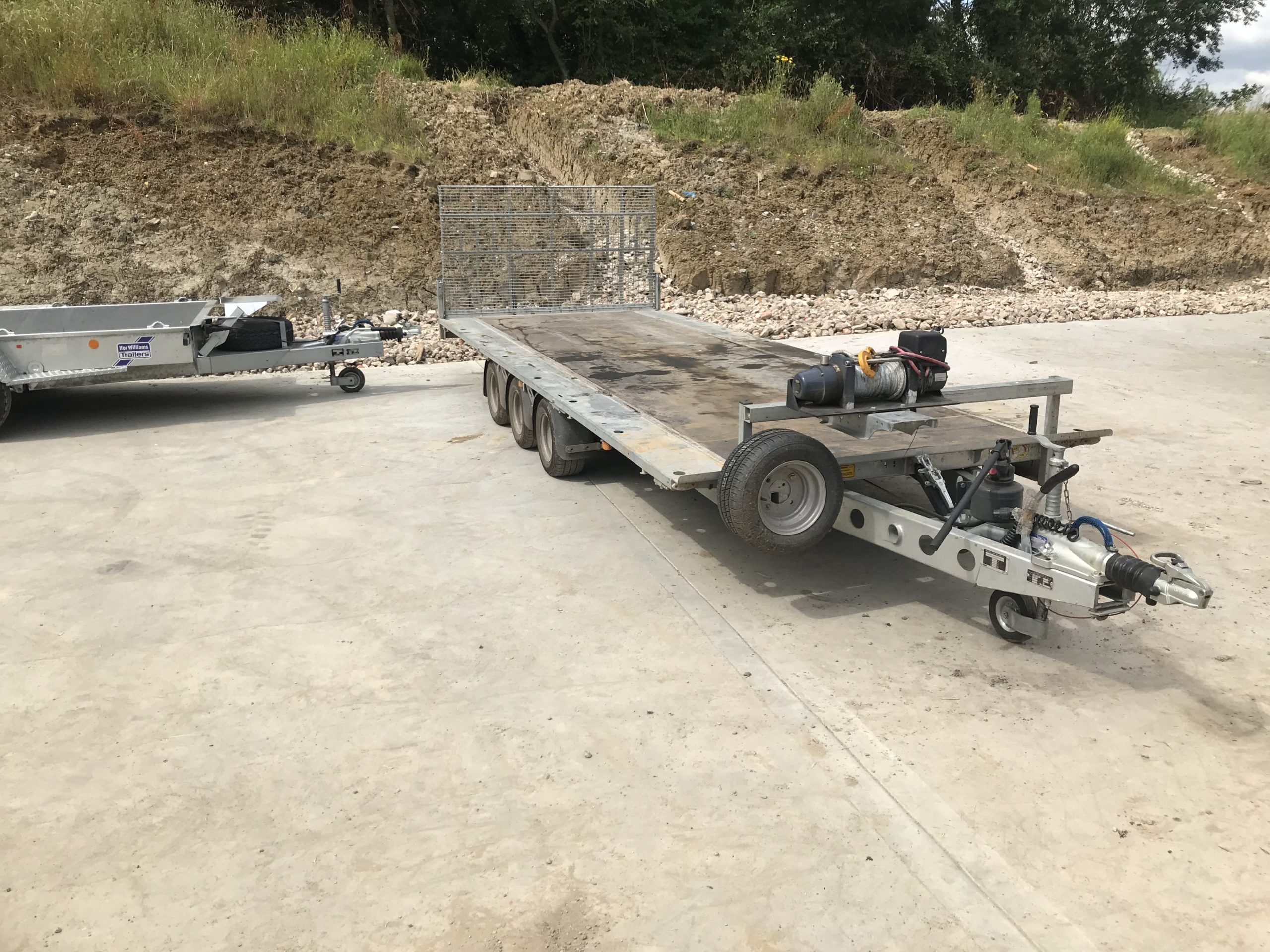 18ft Tilt Bed Transport Trailer