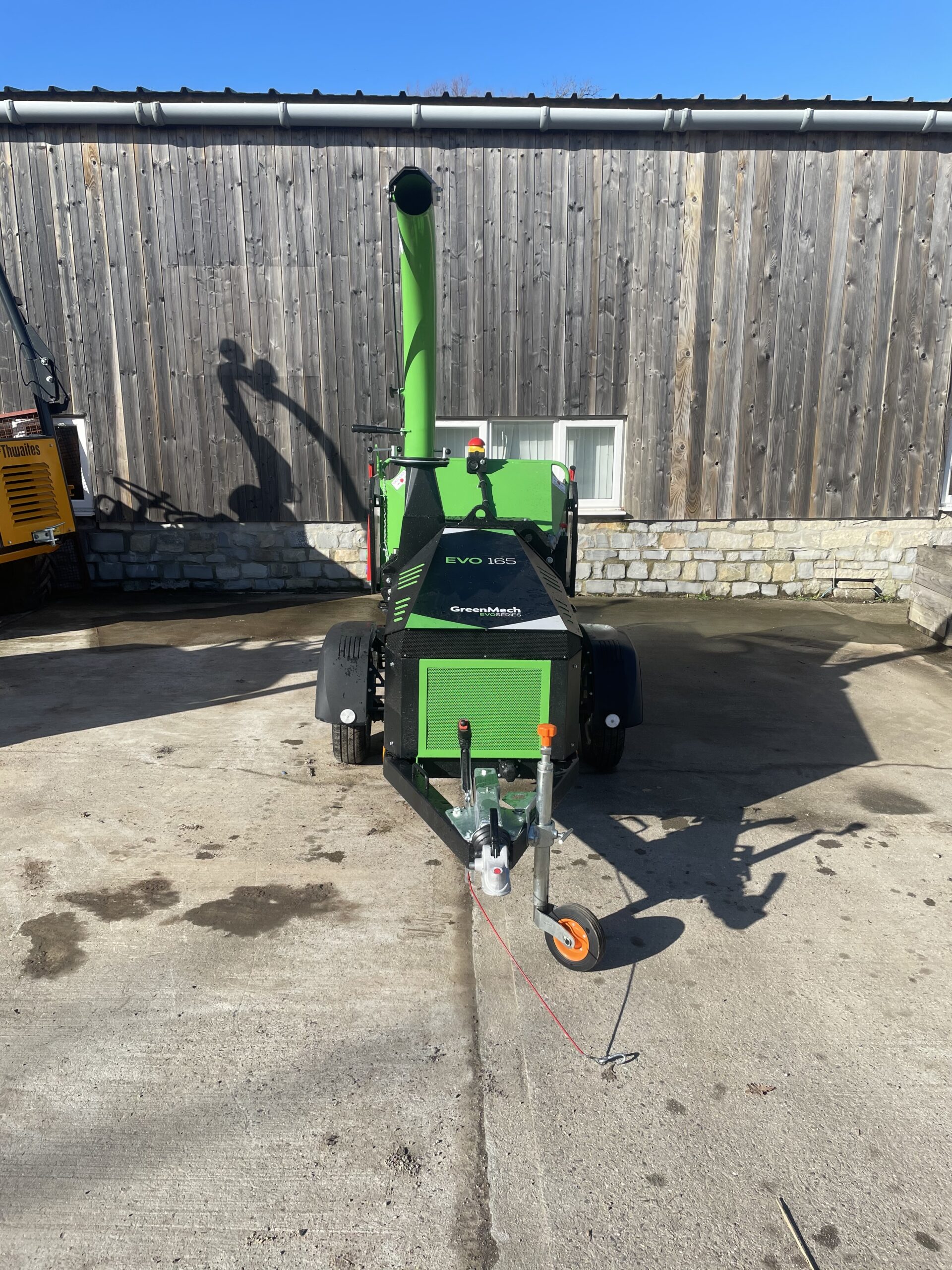 6 inch Towable Wood Chipper