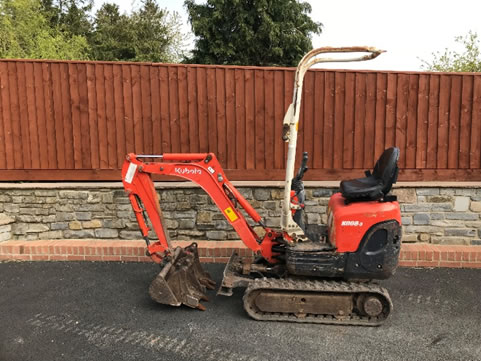 0.8 Ton Micro Digger