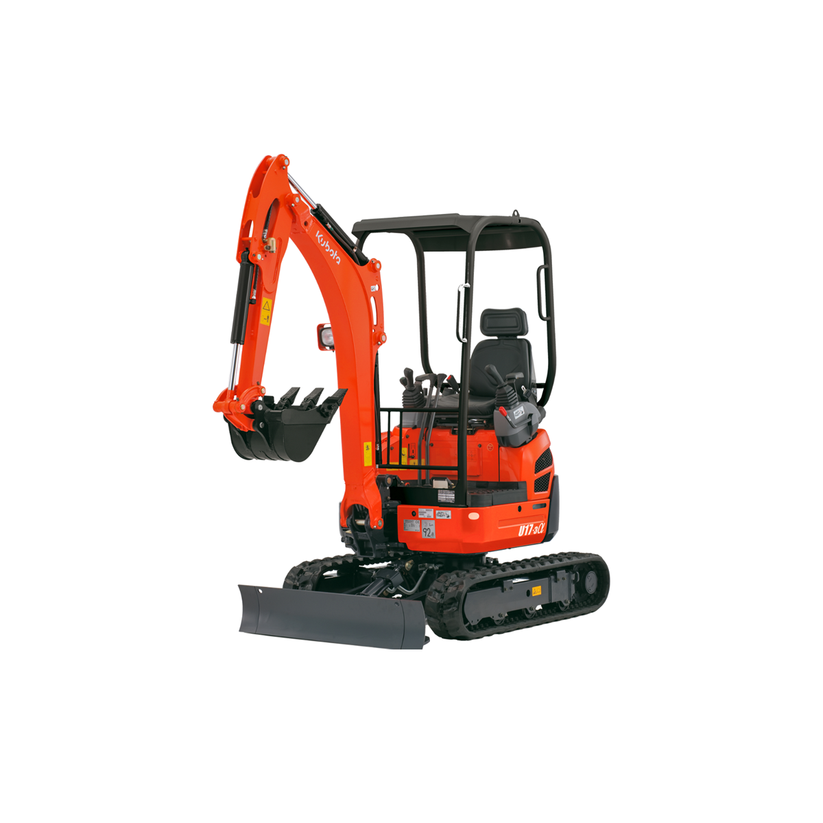 1.7 Mini Digger (Kubota U17-3A)